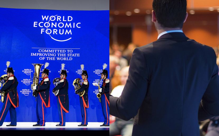 P&amp;G y Huawei se están presentando en la reunión anual del Foro Económico Mundial