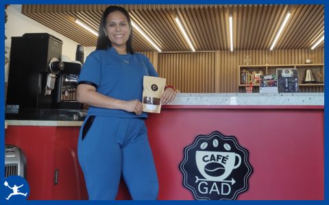 Marian Ramírez, fundadora de Café GAD (Foto Periódico El Emprendedor)