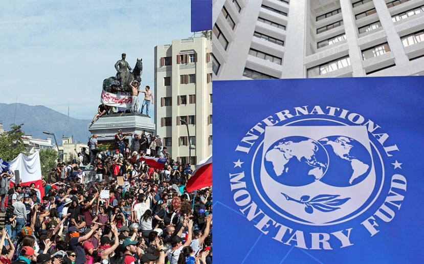 Algunos afirman que las protestas en Chile también estarían relacionadas al FMI