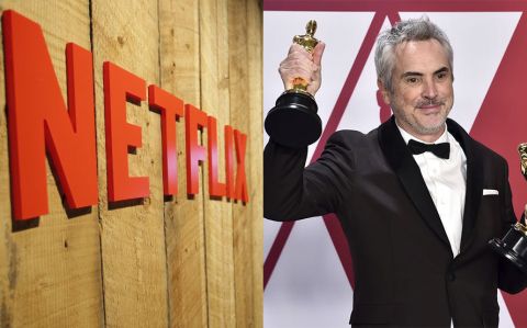 Alfonso Cuarón, director de "Roma", se llevó varias estatuillas